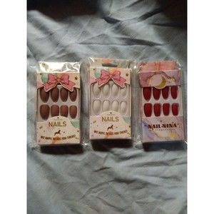 Press on nails 3pk